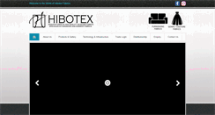 Desktop Screenshot of hibotex.com