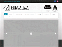 Tablet Screenshot of hibotex.com